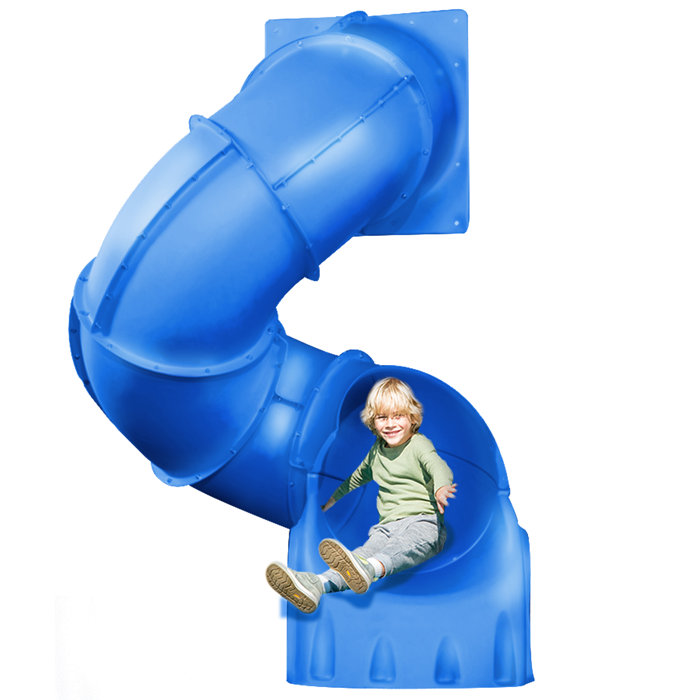 SwingnSlide Turbo Tube Spiral Slide for 5' Deck & Reviews Wayfair